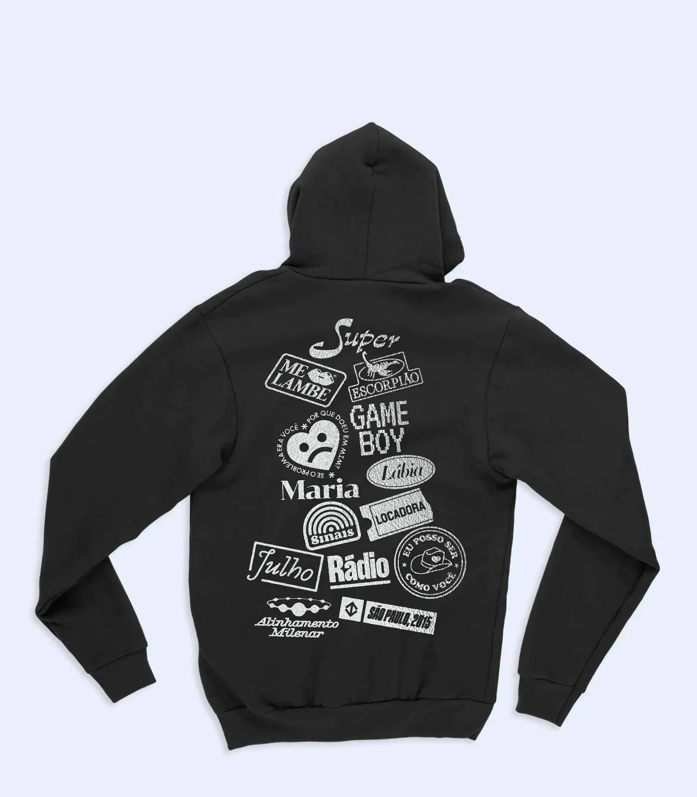 MRX Moletom Jão♫SUPER _ brilhante Costas - MΞRCH