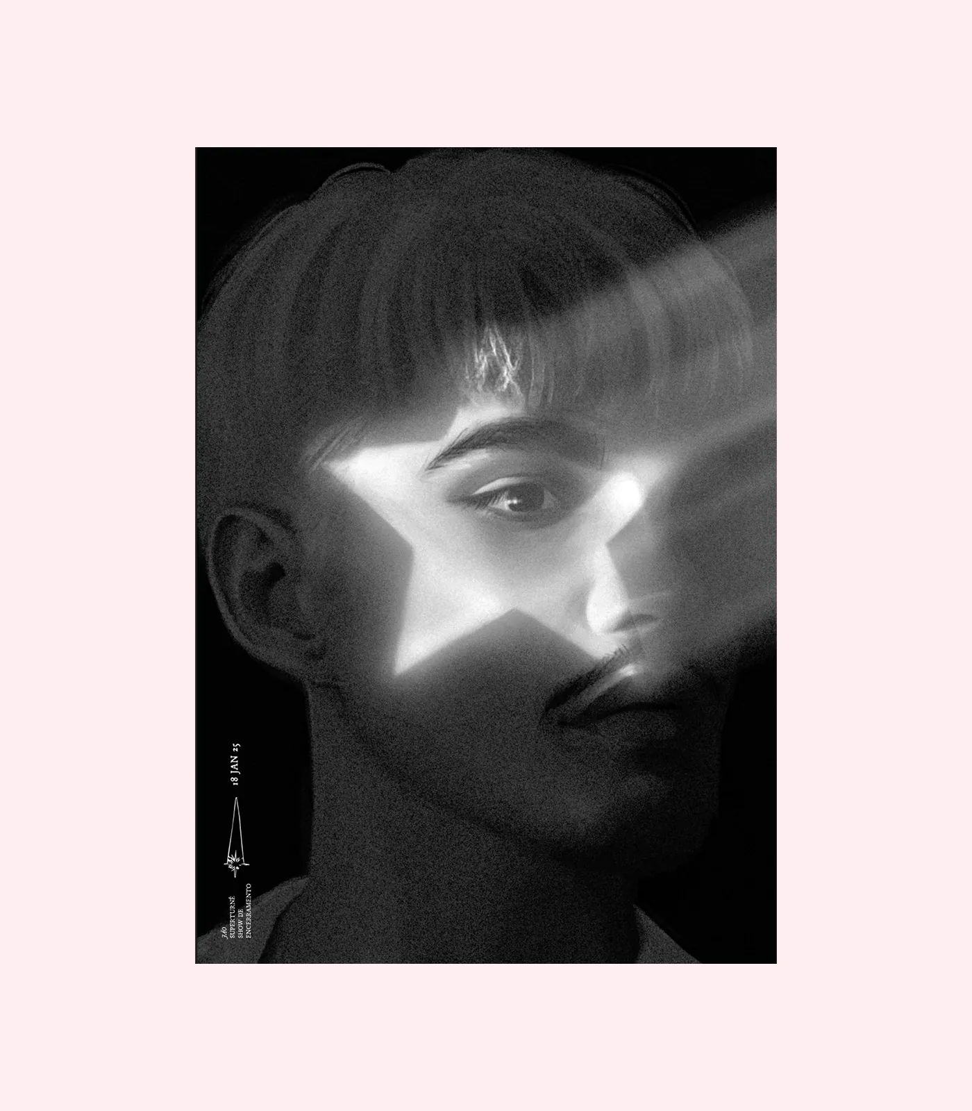 MRX Pôster Jão Uma noite de Supernova Miniatura - MΞRCH