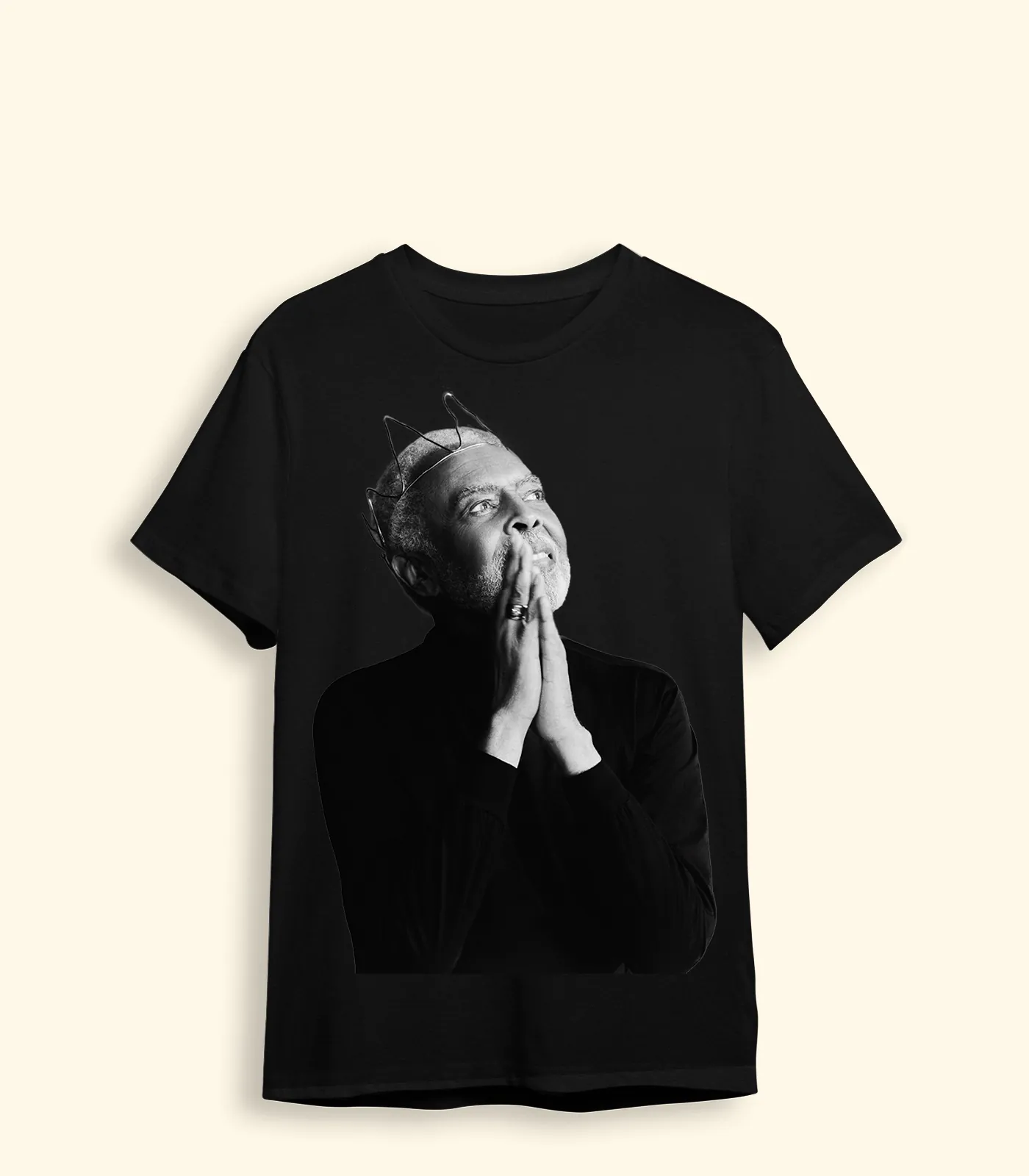 MRX Camiseta Gil ❁ Turnê Tempo Rei Tour Frente - MΞRCH