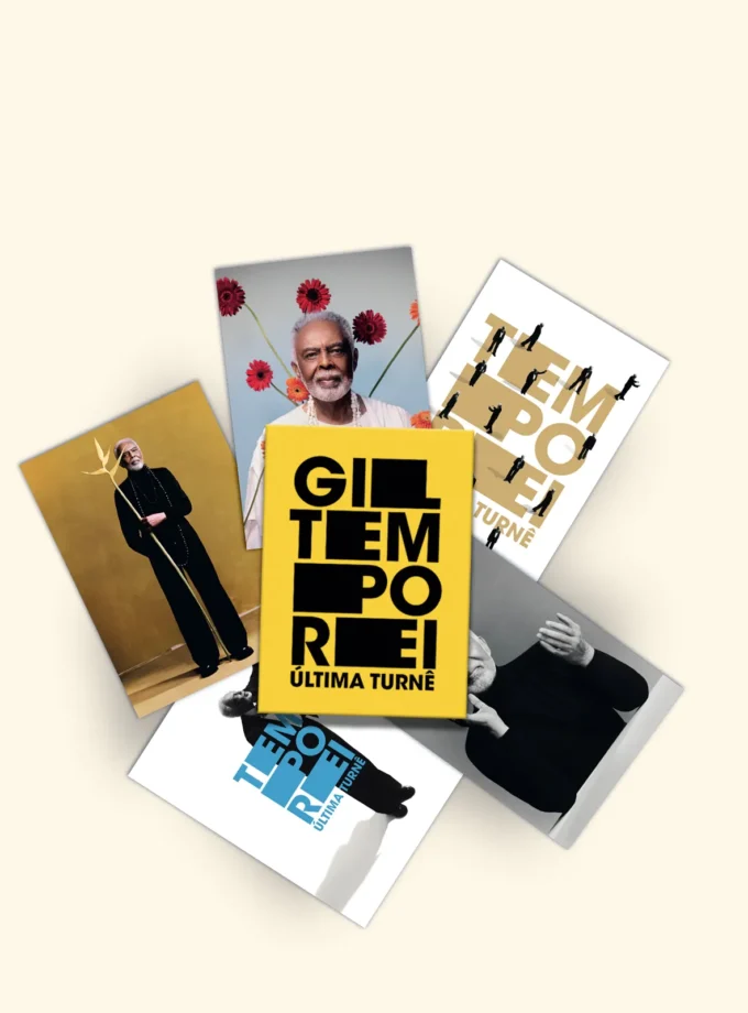 MRX Cartões Postais Gil ❁ Tempo Rei Miniatura - MΞRCH