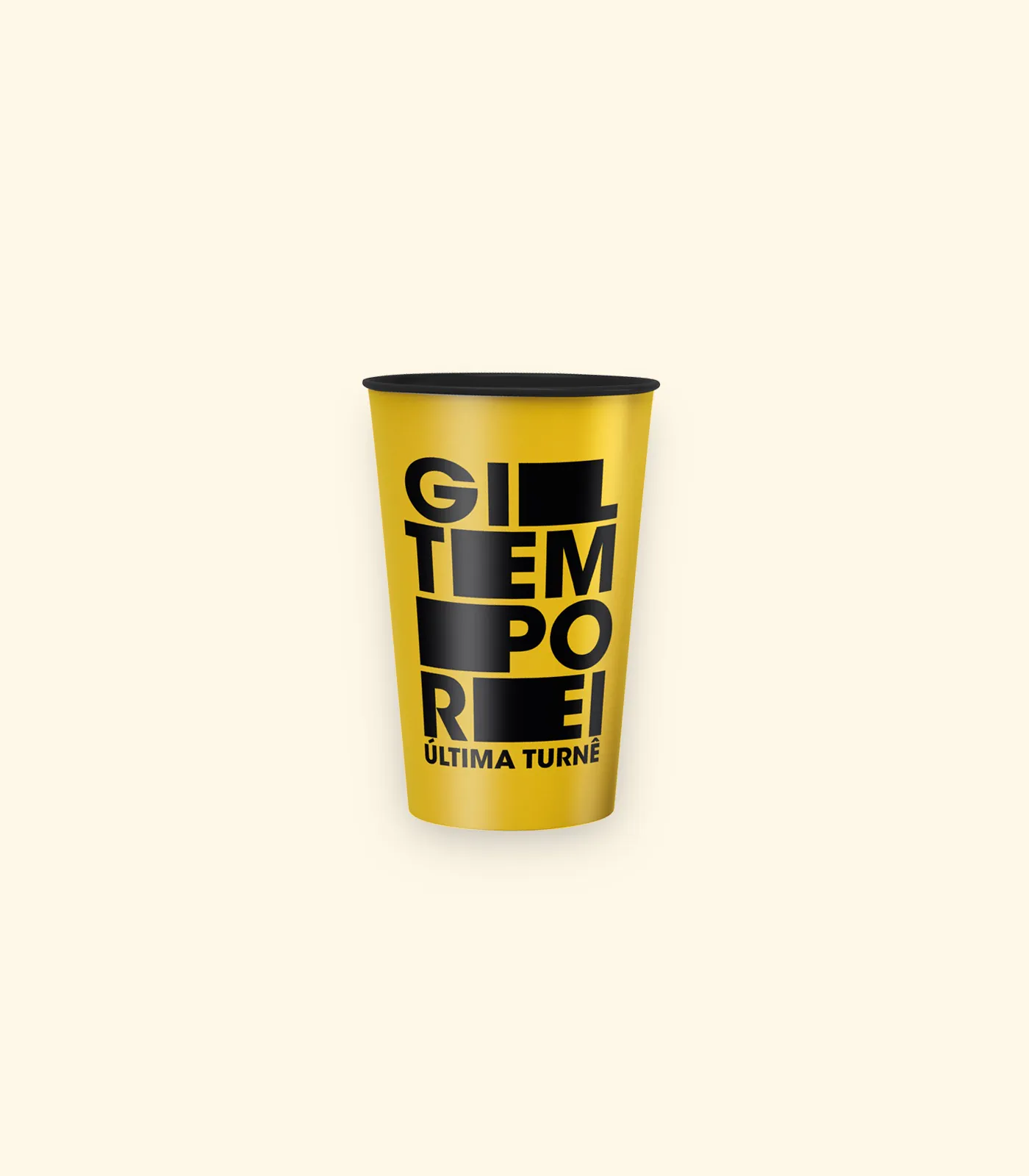 MRX Copo Gil ❁ Tempo Rei Amarelo Frente - MΞRCH