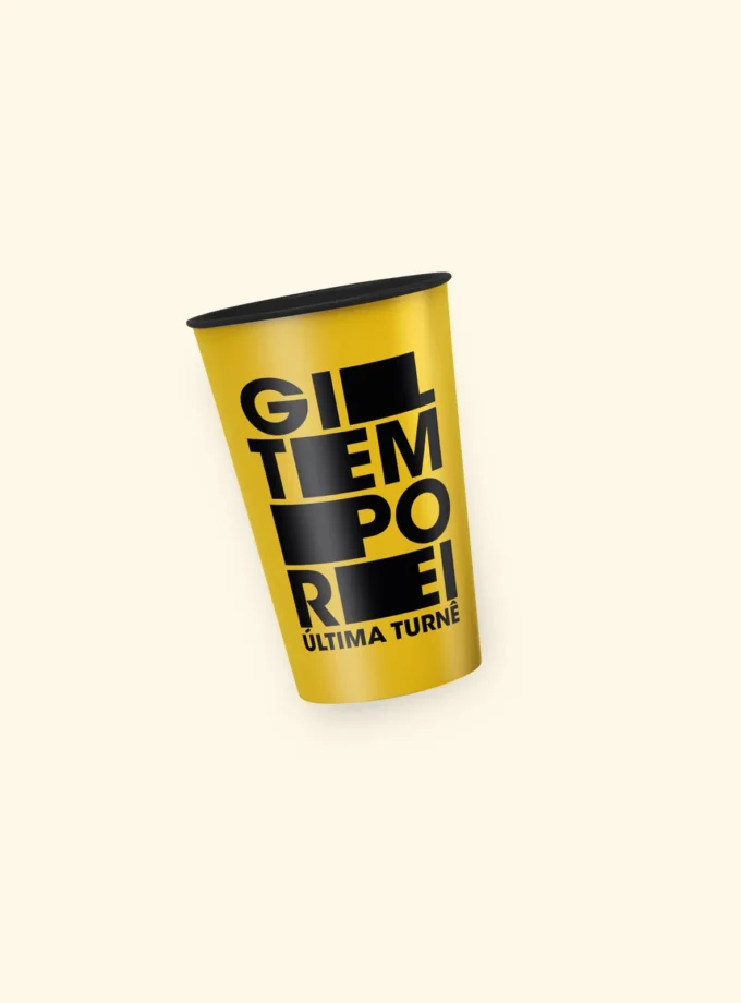 MRX Copo Gil ❁ Tempo Rei Amarelo Miniatura - MΞRCH
