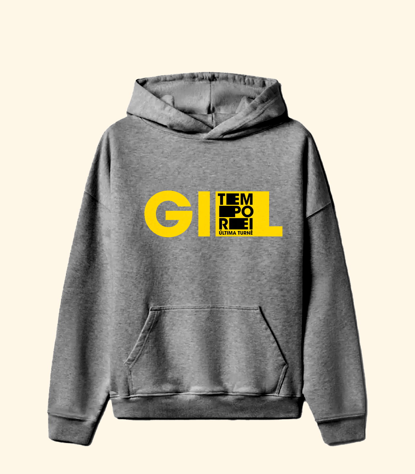 MRX Moletom Gil ❁ Turnê Tempo Rei Frente - MΞRCH