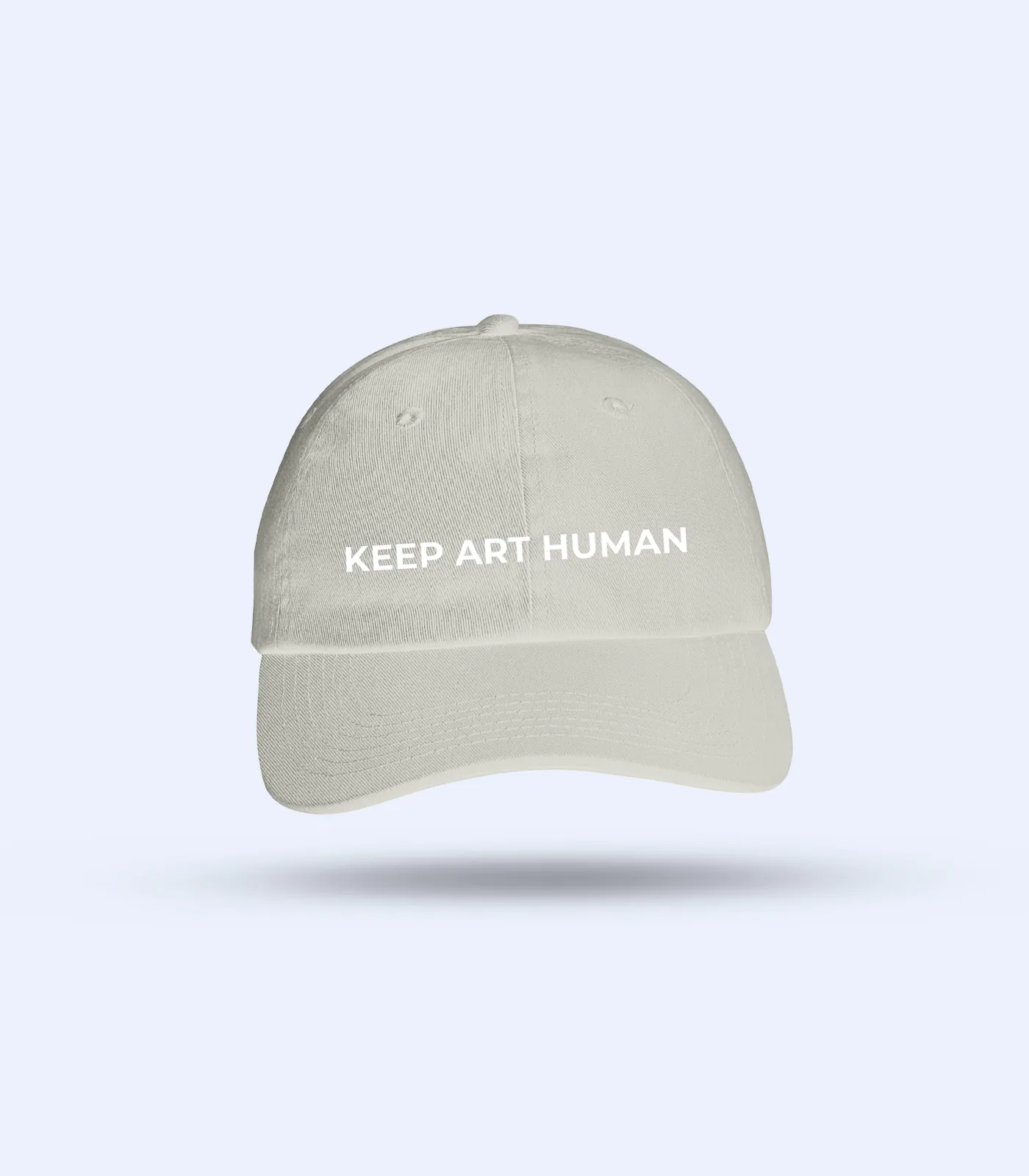 MRX Boné Alok Keep Art Human Tour Off-white Frente - MΞRCH