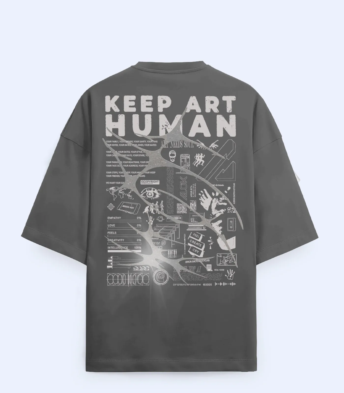 MRX Camiseta Oversized Alok Refletiva Costas - MΞRCH