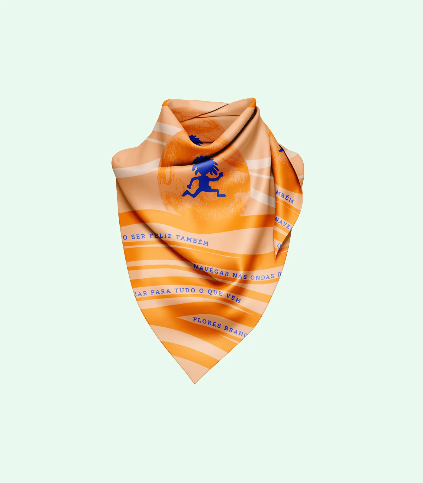 MRX Lenço Natiruts Quero S e r Feliz Também Miniatura - MΞRCH