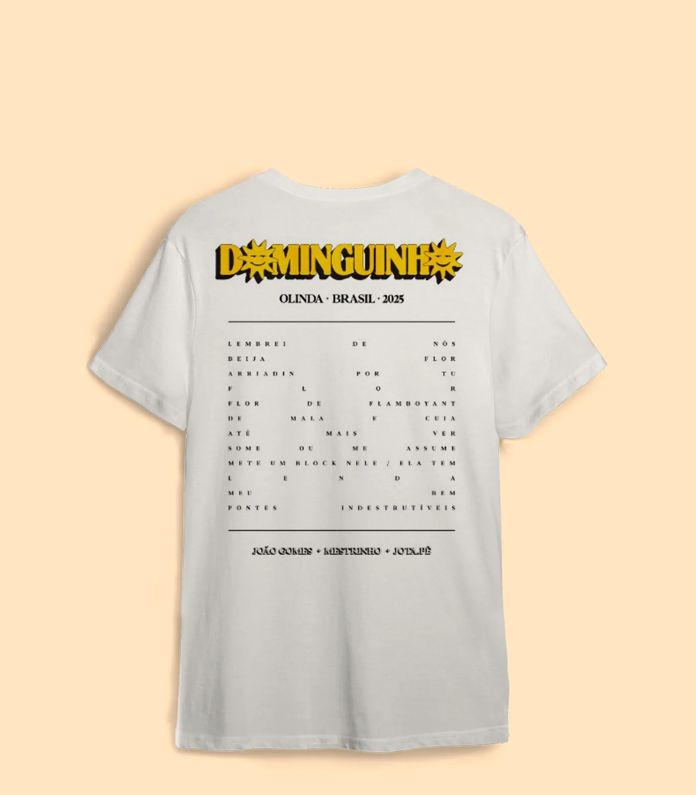 MRX Camiseta Dominguinho Costas - MΞRCH