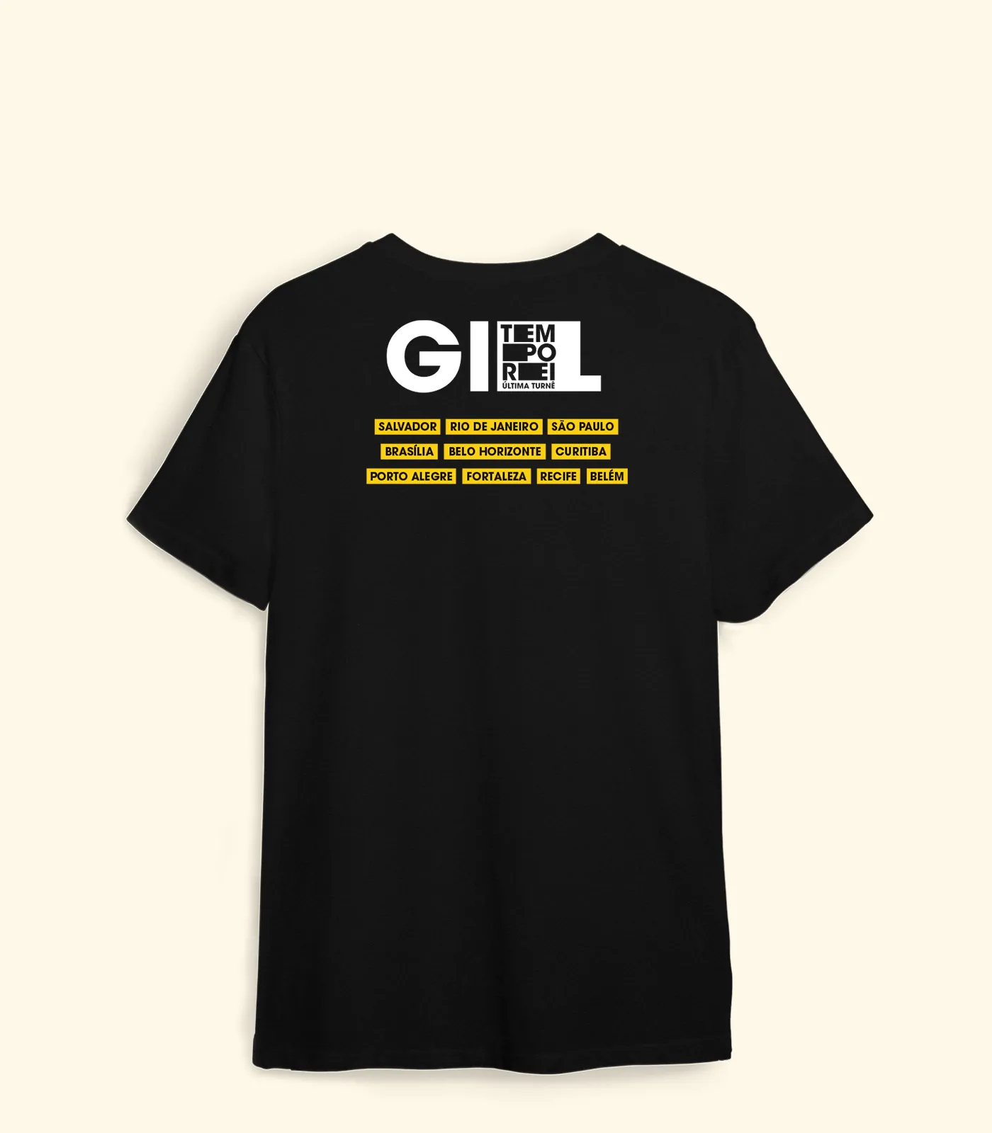 MRX Camiseta Gil ❁ Aqui pra você Costas - MΞRCH