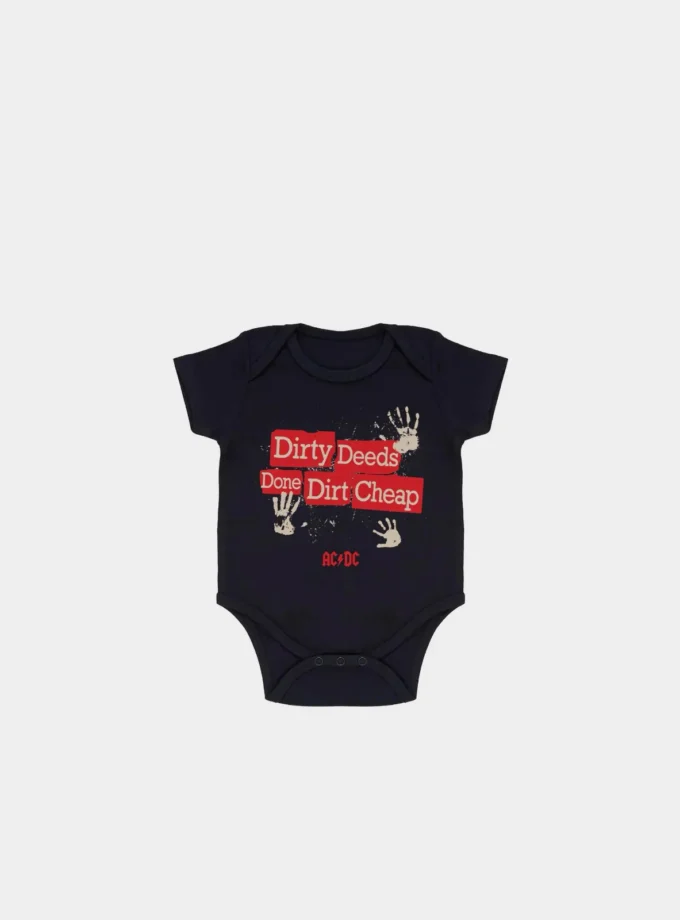 MERCH Baby Look AC:DC For Those About to Rock We Salute You Frente - MΞRCH