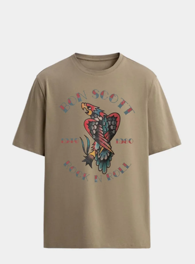 MERCH Camiseta AC:DC Bon Scott Frente - MΞRCH