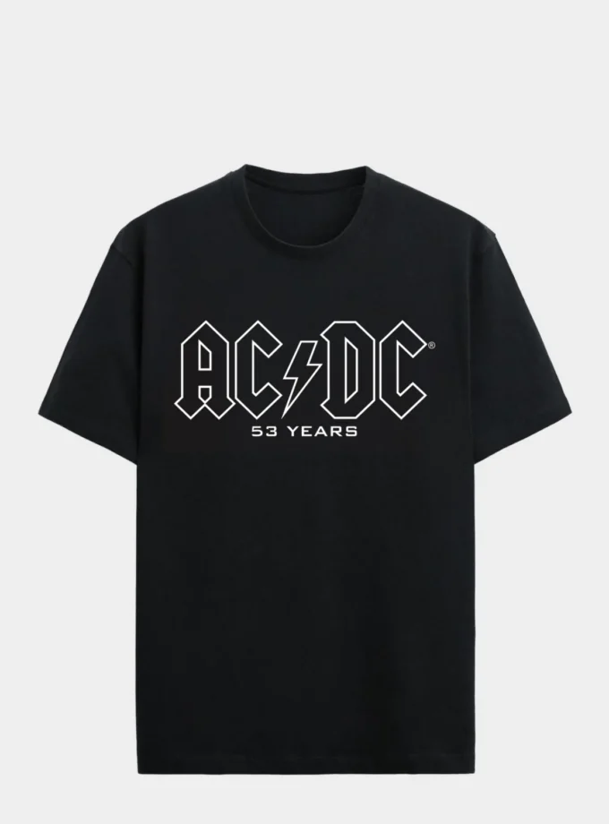 MERCH Camiseta AC:DC Fifty-three Years Frente - MΞRCH