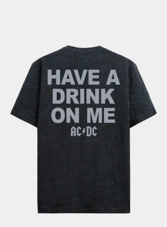 MERCH Camiseta AC:DC Have a Drink On Me Costas - MΞRCH
