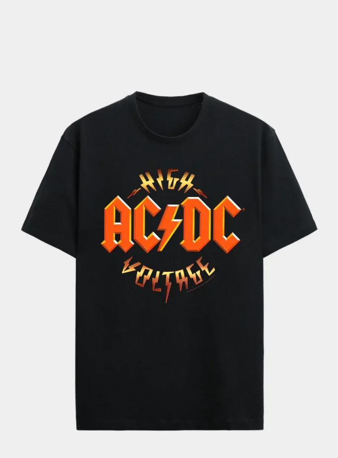 MERCH Camiseta AC:DC High Voltage Frente - MΞRCH
