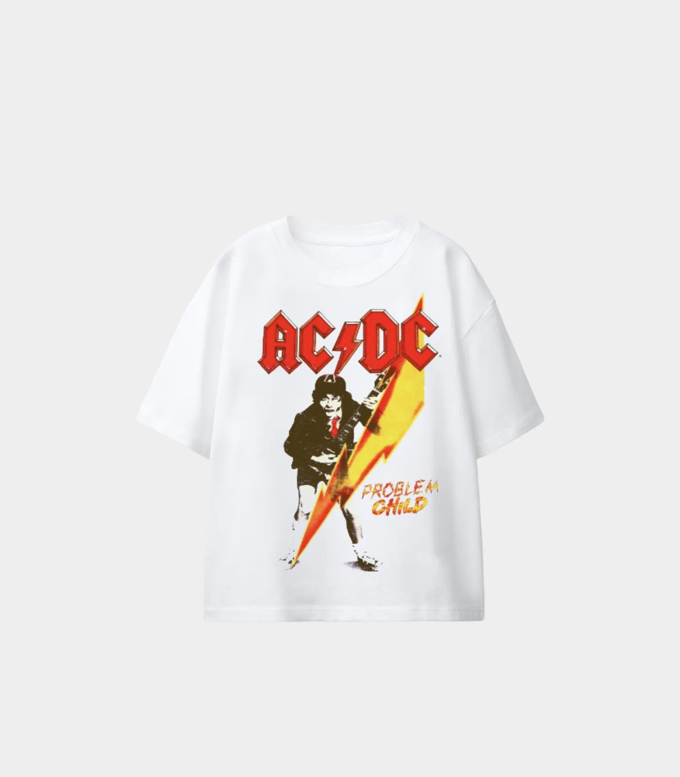 MERCH Camiseta infantil AC:DC Problem Child Frente - MΞRCH