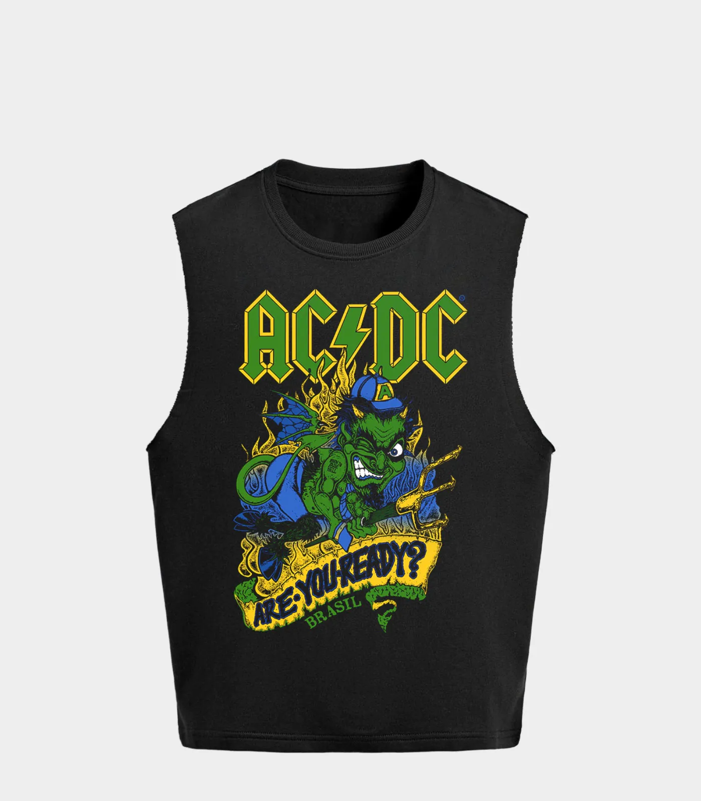 MERCH Regata AC:DC Are You Ready Brasil Frente - MΞRCH
