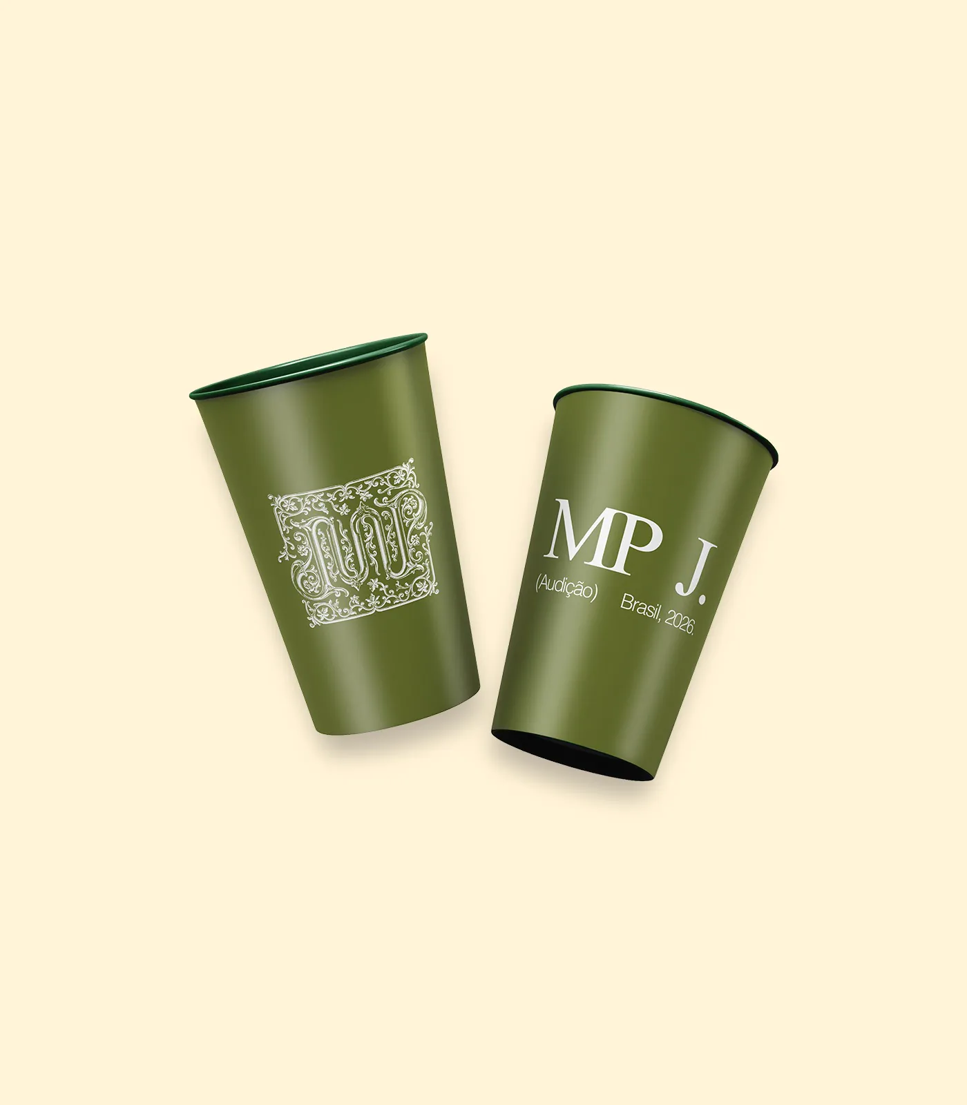 MRX Copo Memórias Póstumas MP Audição Jão Miniatura - MΞRCH